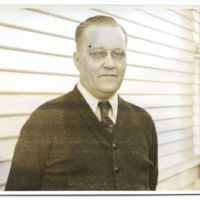 John Soininen, half-length portrait, photograph