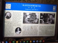 Ravensworth Info Plaque at Site